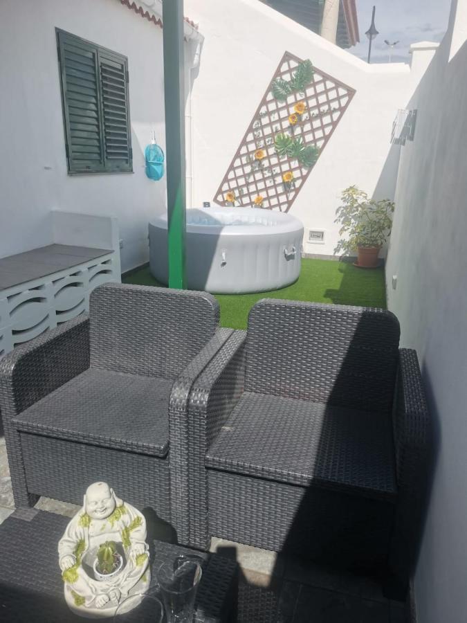 Chalet Con Jacuzzi Climatizado, Barbacoa Y Cerca De La Playa Abades  Kültér fotó